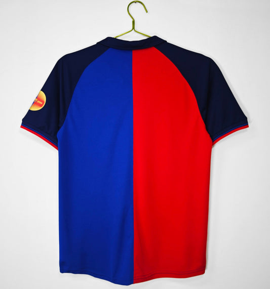 Barcelona Match Issue Champions League Home jersey 1999/00