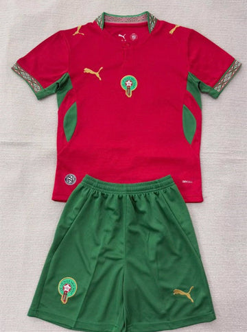 Morocco 2026 World Cup Home Kids Suit