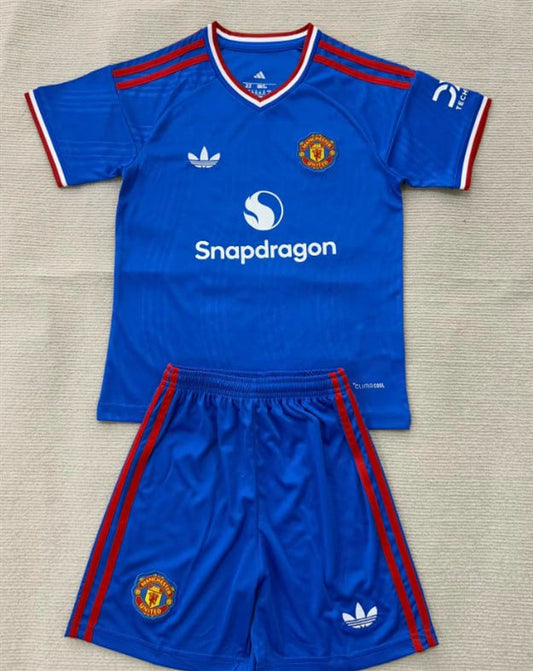 Manchester United Man Away Kids Suit 26/27