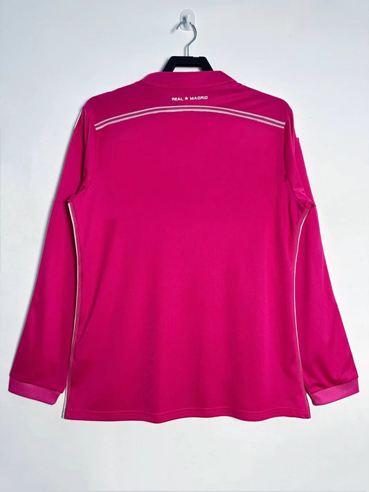 Real Madrid Away Long Sleeve Retro Jersey 2014/15
