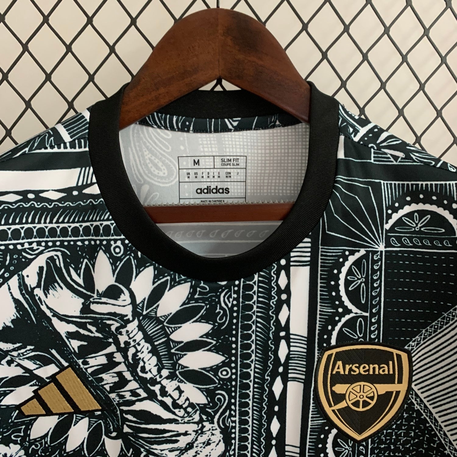 Arsenal x Ian Wright Pre-Match Man Jersey 23/24