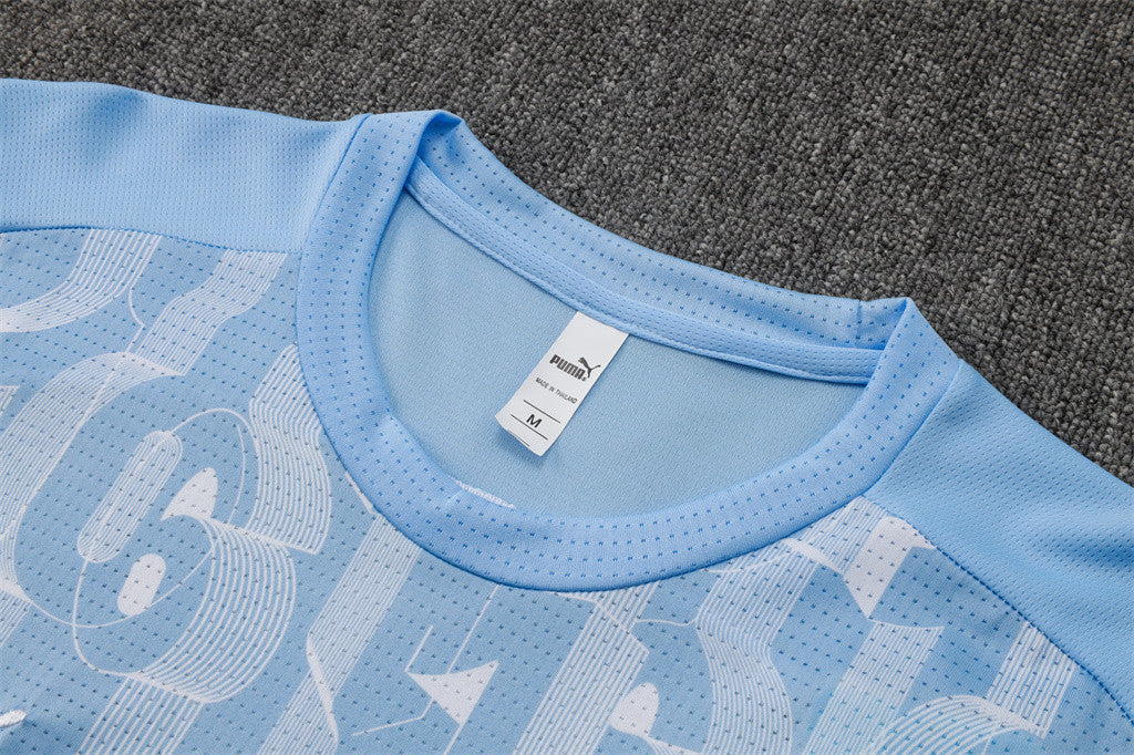 Manchester City Training Short sleeve Suit 24/25