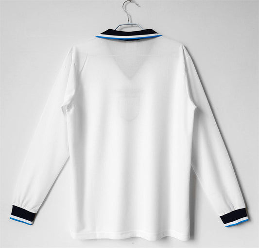 England Retro Home Long Sleeve Jersey 1996