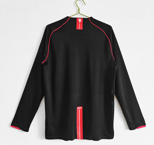 Manchester United Away Long Sleeve Retro Jersey 2007/08
