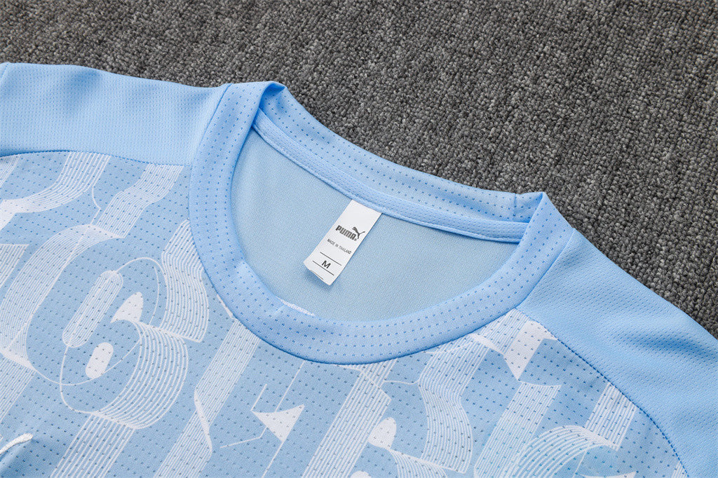 Manchester City Training Short sleeve Suit 24/25
