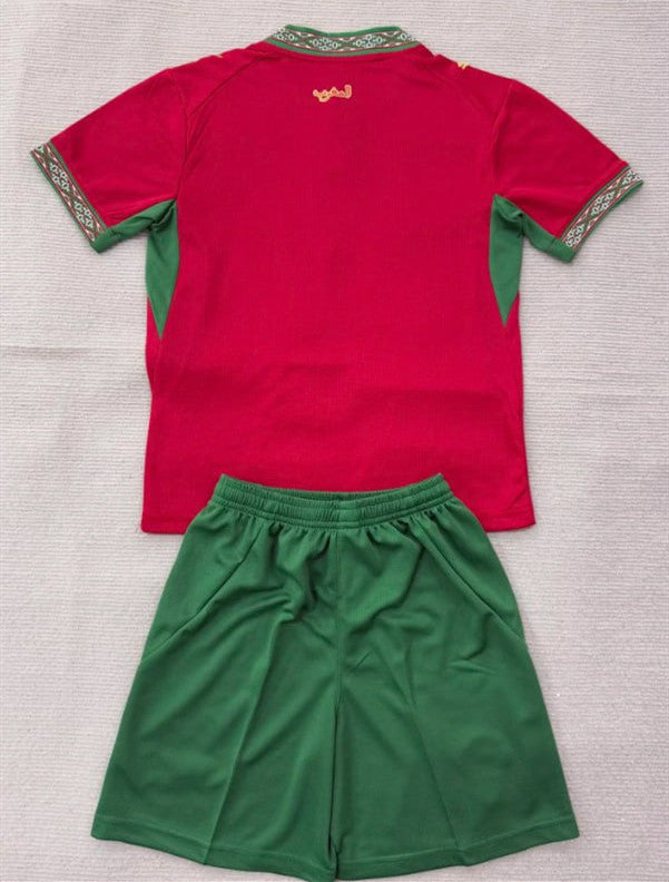 Morocco 2026 World Cup Home Kids Suit