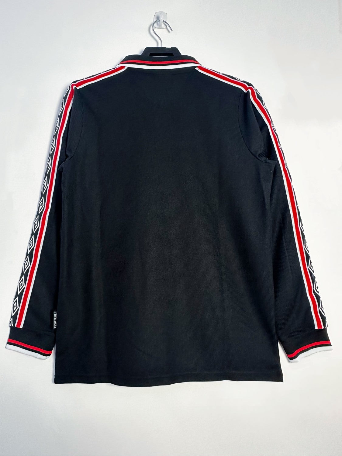 Manchester United Home Retro Long Sleeve Jersey 1998/99 Black Version
