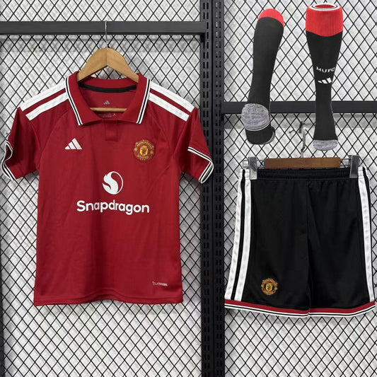 Manchester United Home Kids Suit & Socks 26/27