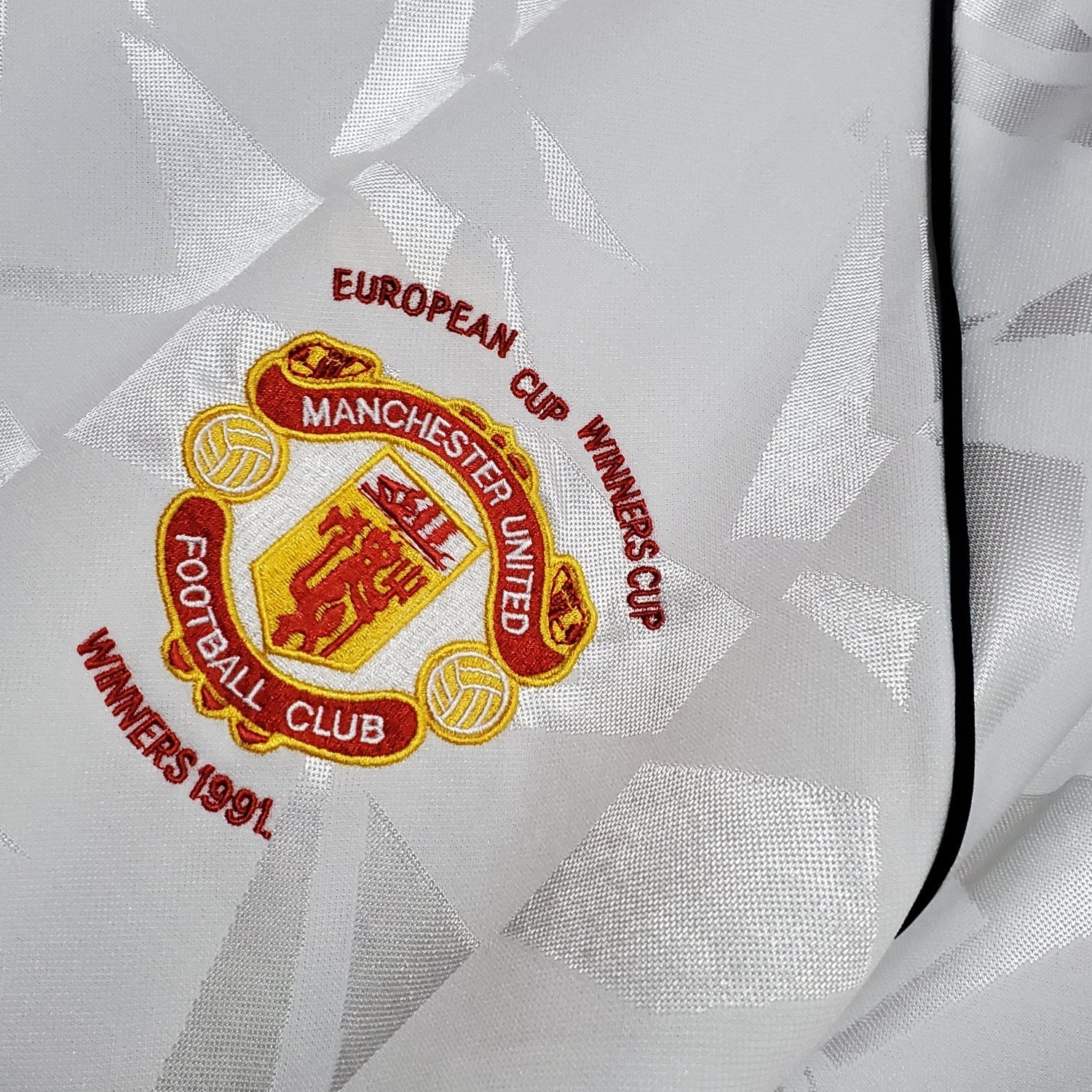 Manchester United Third European Cup Winners'Cup Final Retro Jersey 1990/91