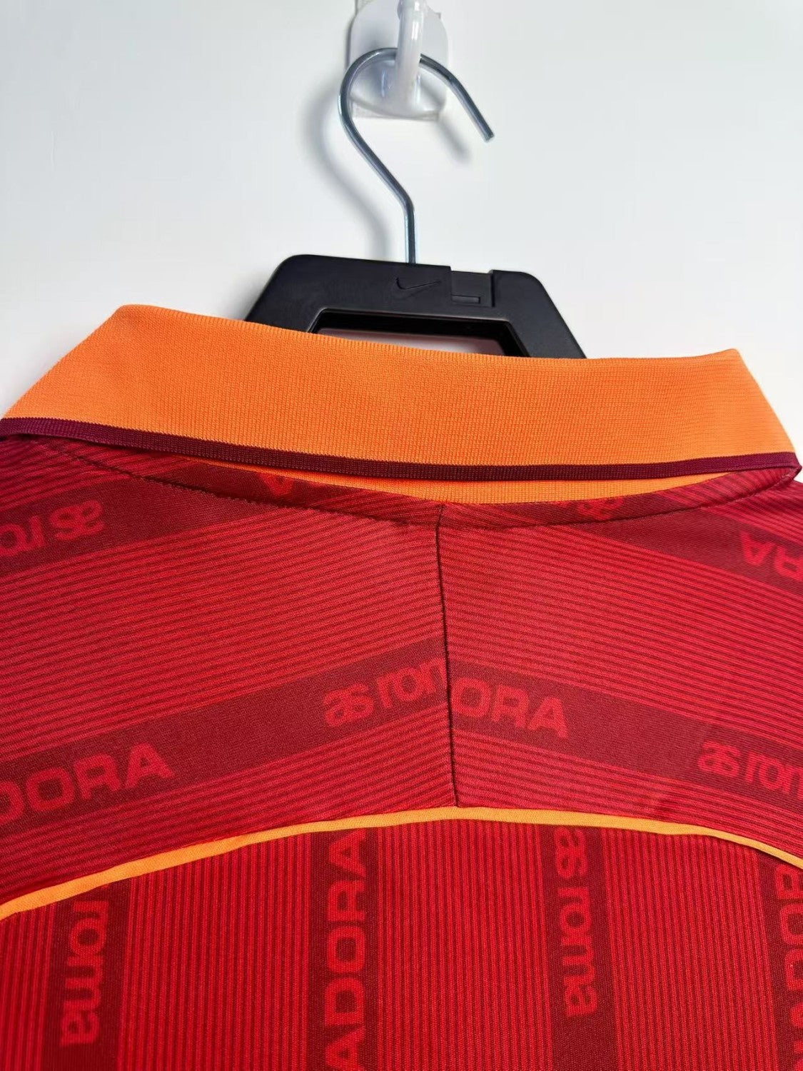 AS Roma Home Long Sleeve Retro Jersey 1999/00