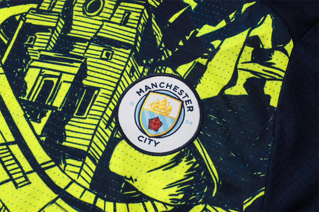 Manchester City Training Short sleeve Suit 24/25