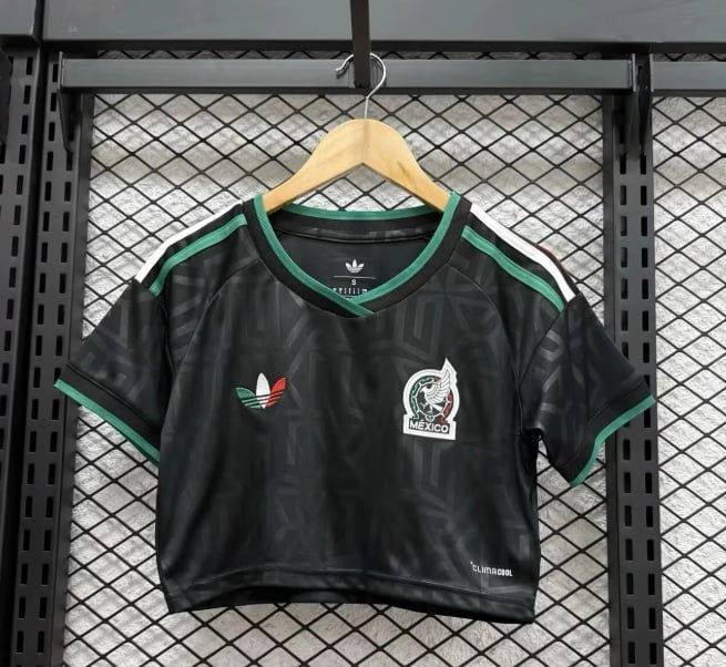 Mexico 2026 World Cup Third Women Cropped Jersey