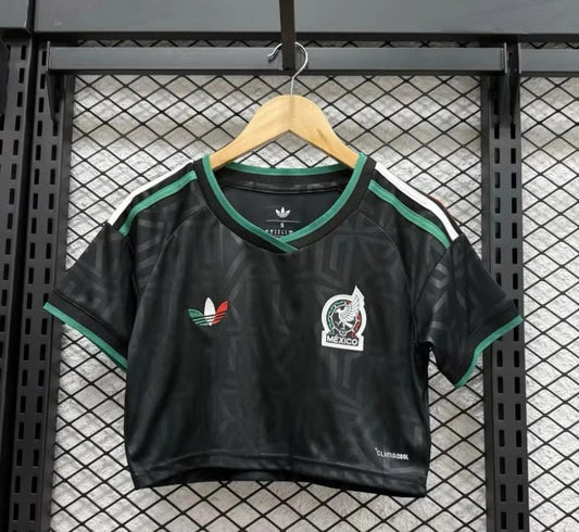 Mexico 2026 World Cup Third Women Cropped Jersey