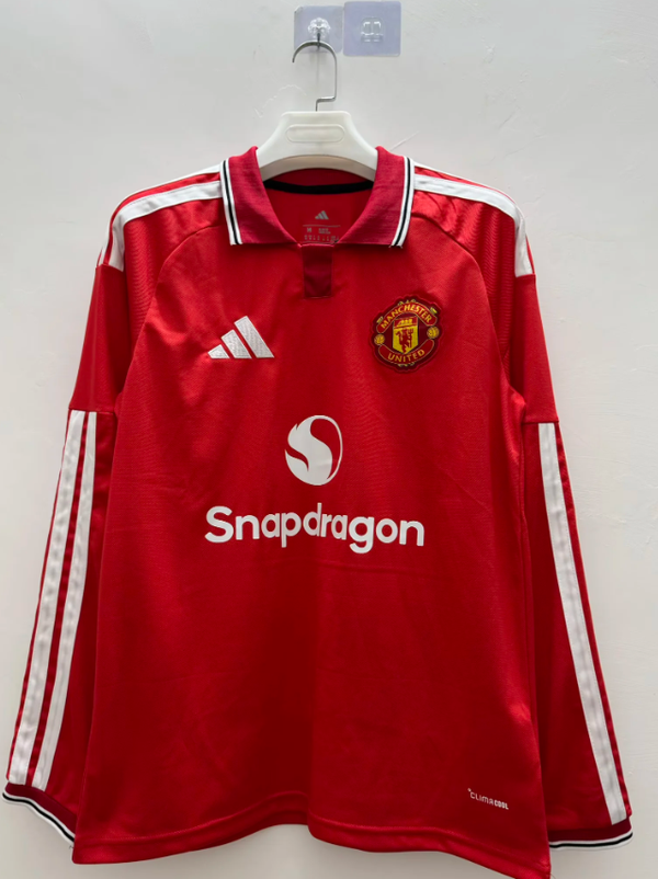 Manchester United Man Home Long Sleeve Jersey 26/27