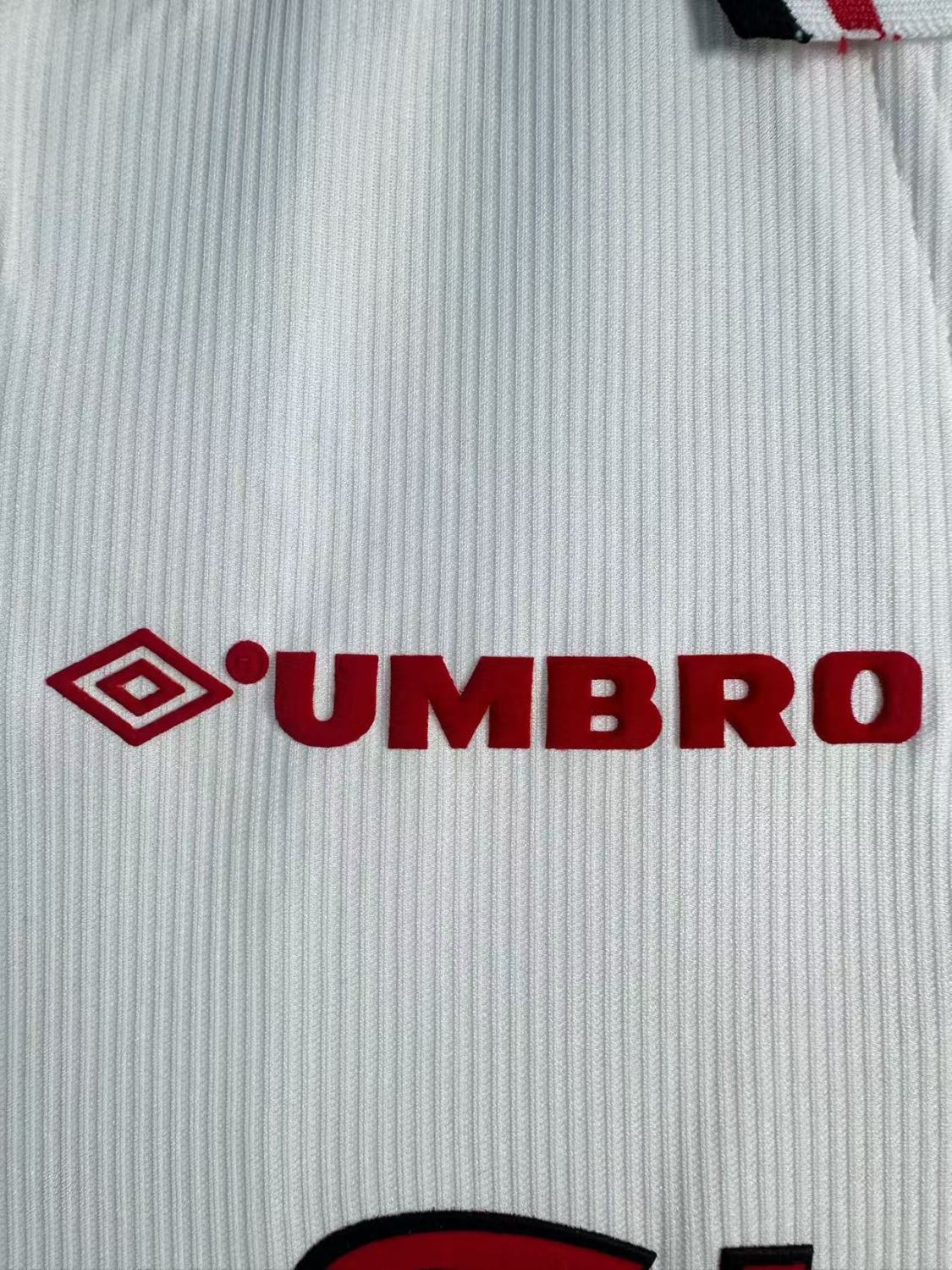 Manchester United Commemorative Edition Long Sleeve Retro Jersey 98/99