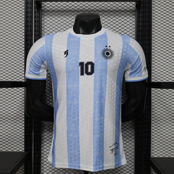 Argentina Special Edition Light Blue Maradona#10 Player Version Jersey 26/27