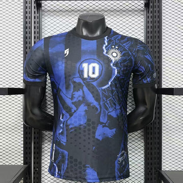 Argentina Special Edition Royal Blue Maradona#10 Player Version Jersey 26/27