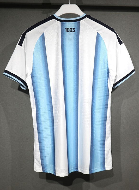 Argentina Home Player Version Jersey 26/27