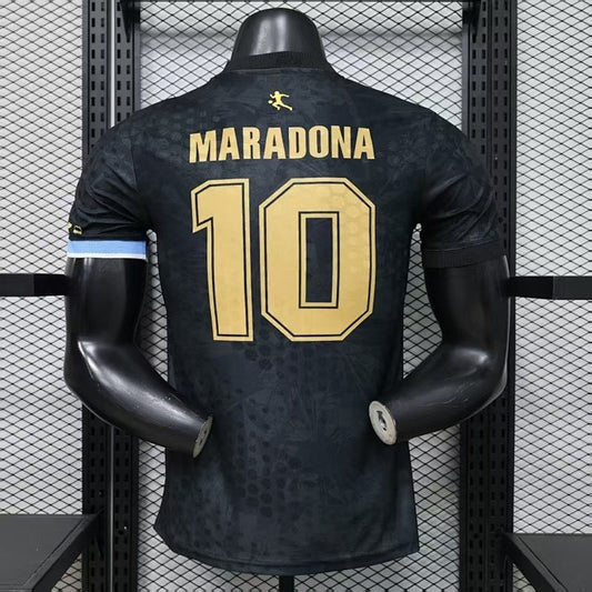 Argentina Special Edition Dark Grey Maradona#10 Player Version Jersey 26/27