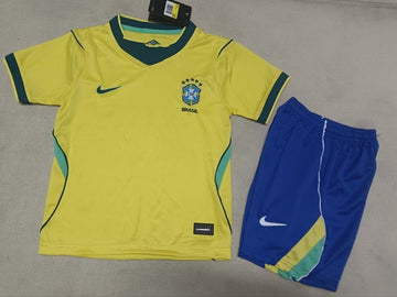 Brazil Home Kids Suit 26/27