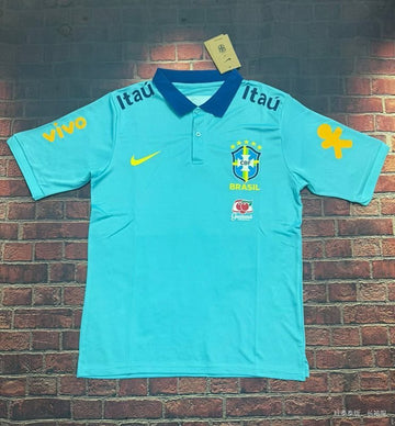 Brazil Polo T-shirt Blue Man 26/27