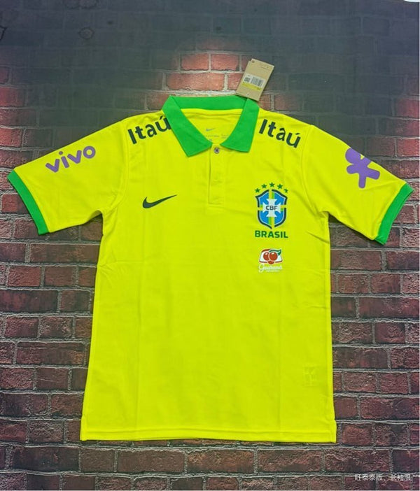 Brazil Polo T-shirt Yellow Man 26/27