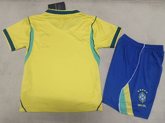 Brazil Home Kids Suit 26/27