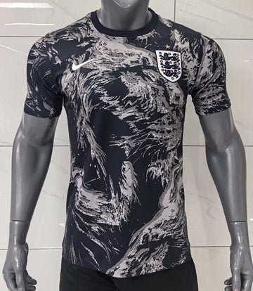 England Grey Black Pre match Training Jersey 26/27