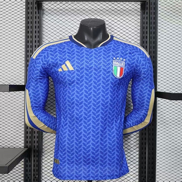 Italy Home Long Sleeved Player Version Jersey 26/27