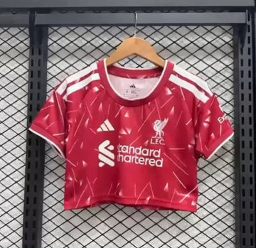 Liverpool Home Woman Cropped Jersey 26/27