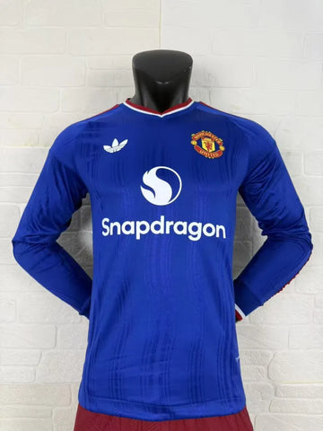 Manchester United Away Long Sleeve Player Jersey 26/27