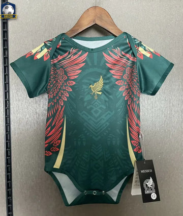 Mexico 2025 Baby Jersey Green