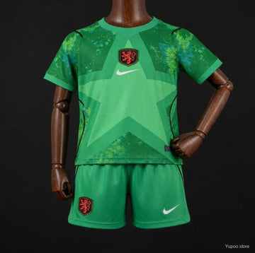 Netherlands 2026 World Cup Away Goalkeeper Kids Suit
