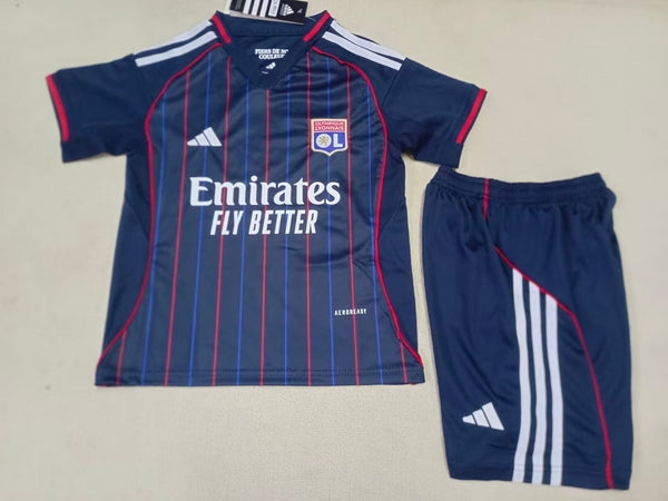 Olympique Lyonnais Away Kids Suit 25/26