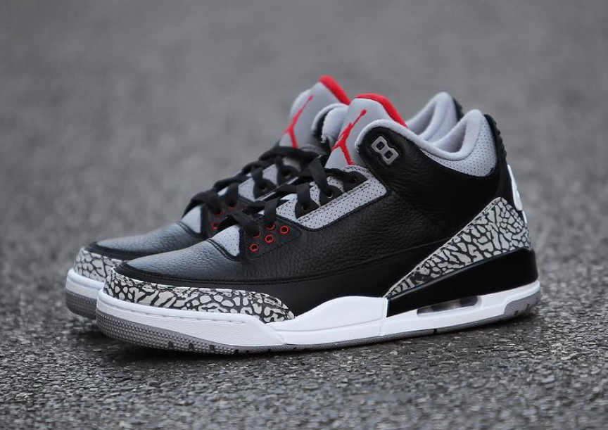 Air Jordan 3 OG “Black Cement” 854262-001