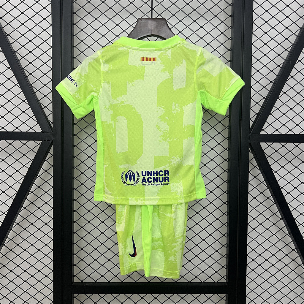 Barcelona Third Kids Suit 24/25