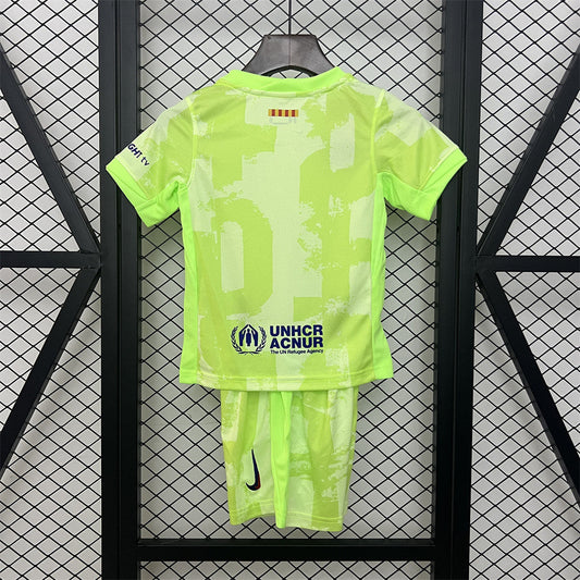 Barcelona Third Kids Suit 24/25