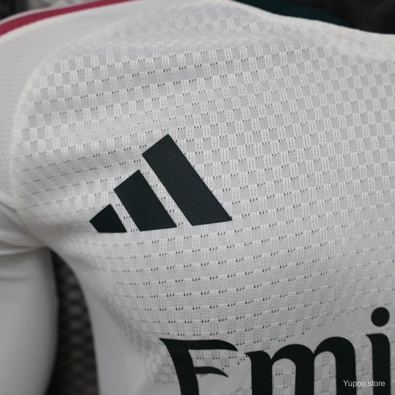 Real Madrid Home Player Long Sleeve Jersey 26/27