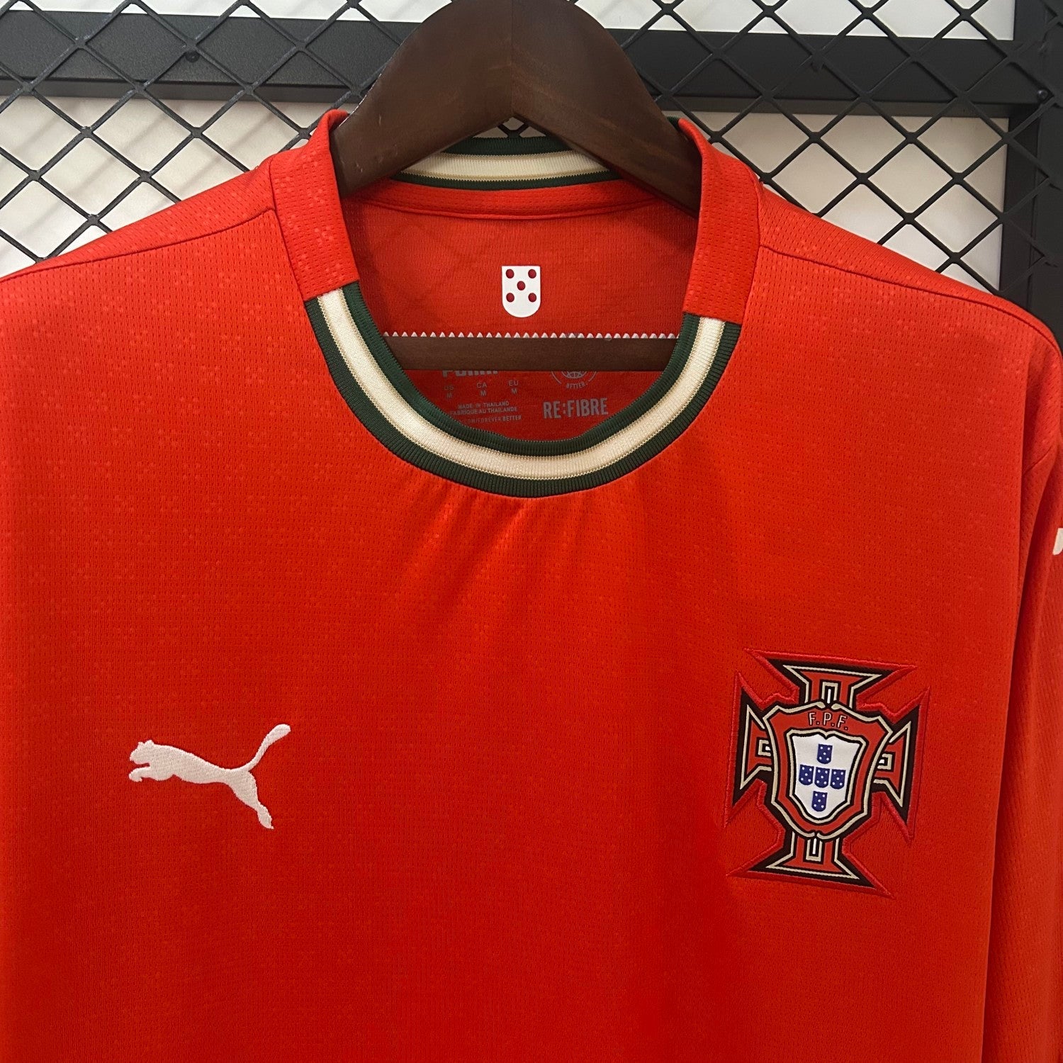 Portugal Euro 2025 Home Long Sleeve Man Jersey