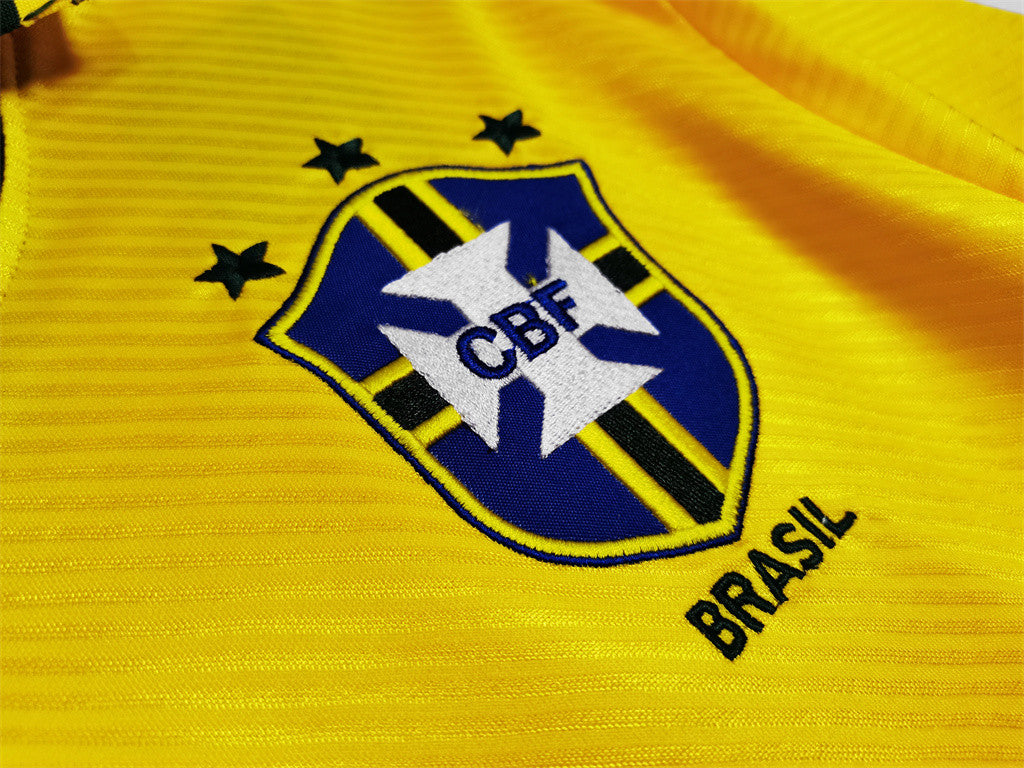 Brazil Home Retro Jersey 1993/94