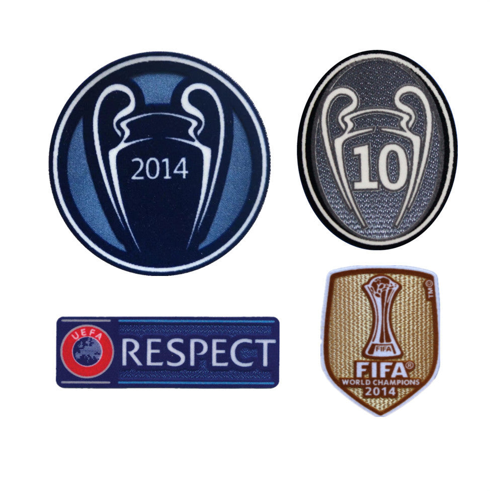Real Madrid Away Long Sleeve Retro Jersey 2014/15