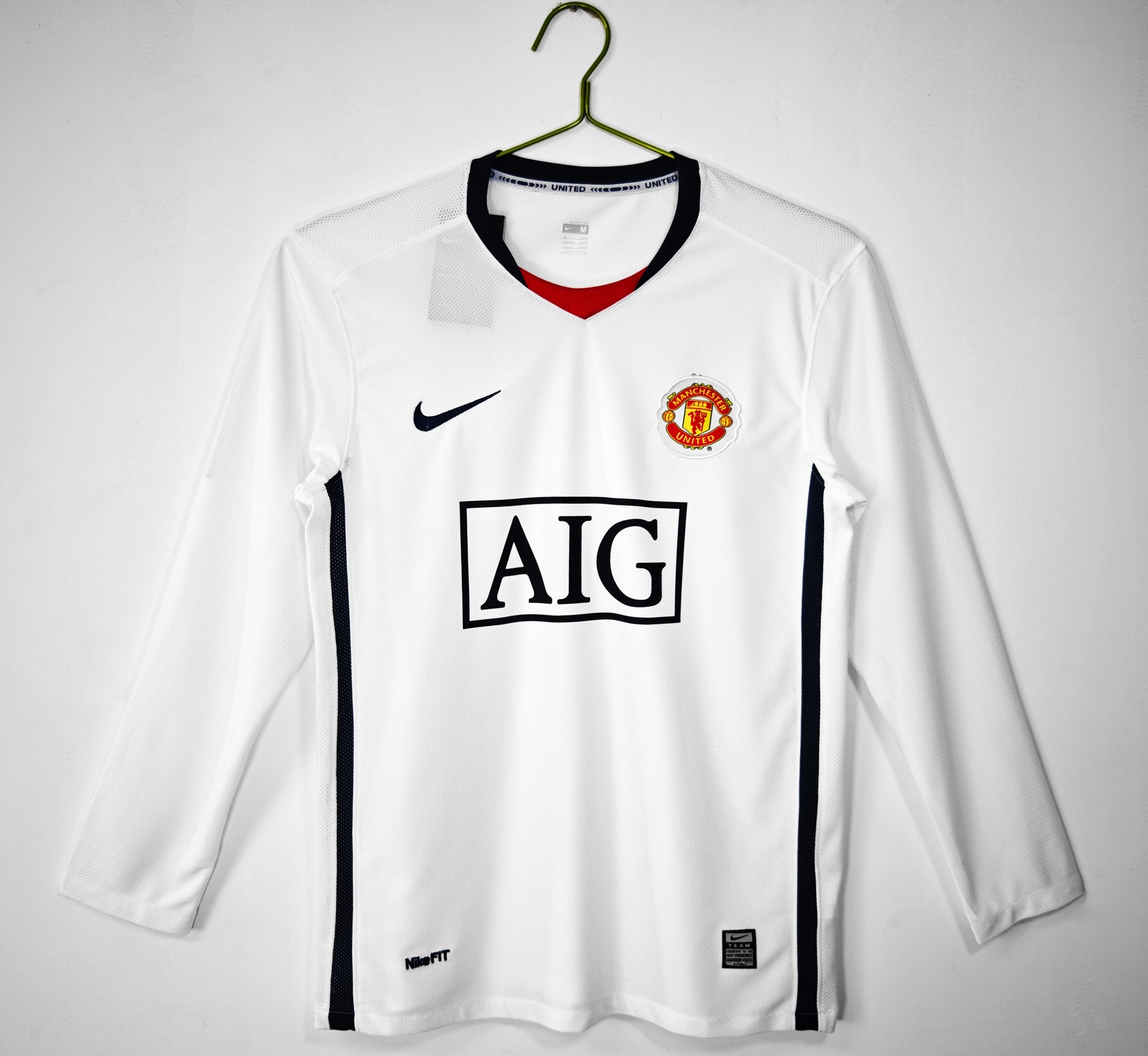 Manchester United Away Retro Long Sleeve Jersey 2008/09