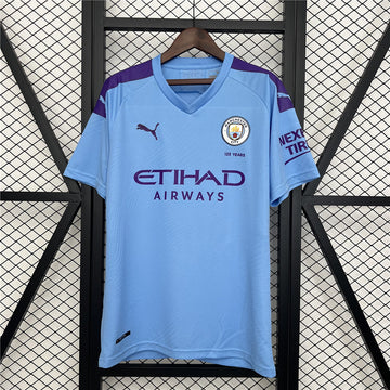 Manchester Ctiy Home Retro Jersey 2019/20