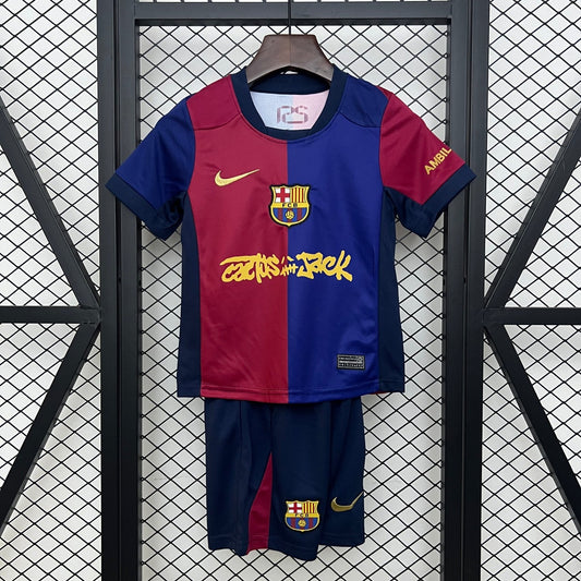 Barcelona X TRAVIS SCOTT Limited Edition Kids Suit 24/25