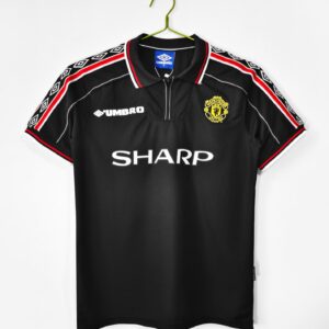 Manchester United Home Retro Jersey 1998/99 Black Version