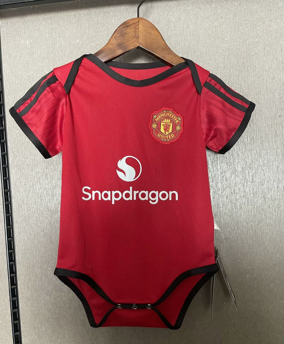 Manchester United Home Baby Jersey 25/26