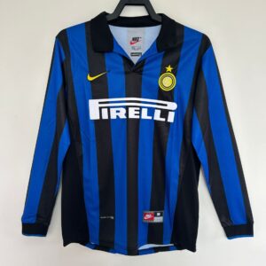 Inter Milan Home Long Sleeve Retro Jersey 1998/99