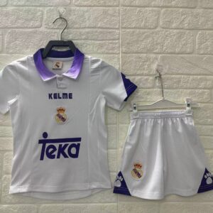 Real Madrid Home Retro Kids Suit 1997/98