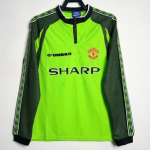 Manchester United Home Long Sleeve Retro Jersey 1998/99
