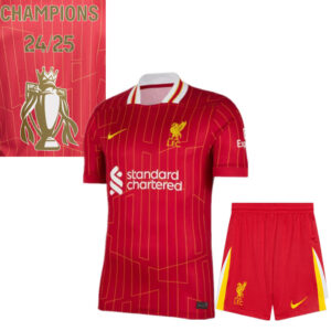 Liverpool Home Kids Suit 24/25 - CHAMPIONS 24/25